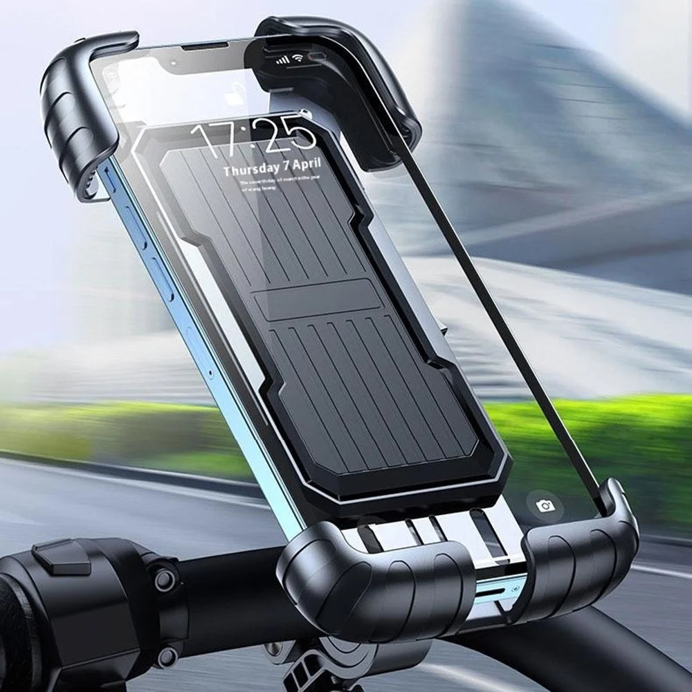 ML171 360 Degree Rotation Handlebar Mount Shock Absorbing Phone Holder for Bike  /  Motorcycle - 3