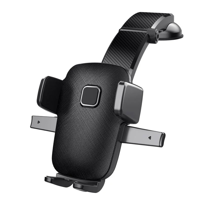 ML-190 Car Suction Cup Mount Extendable Rod Phone Holder 360 Degree Rotation Cellphone Stand - 1