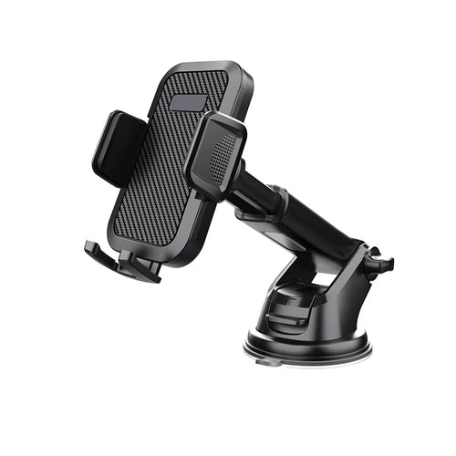 ML-200 Extendable Arm Phone Holder 360 Degree Rotation Suction Cup Mount Bracket for Car Dashboard / Windshield - 1