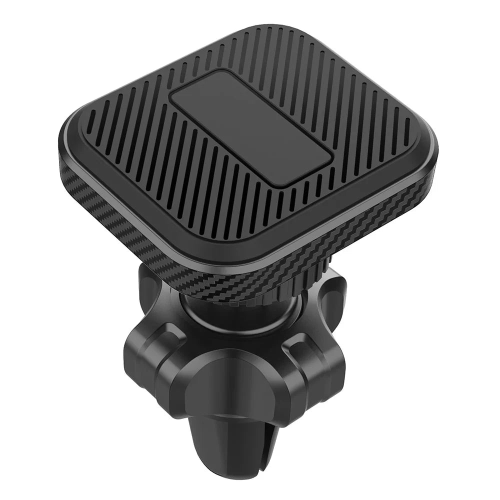ML172 360 Degree Rotation Car Air Vent Square Magnetic Phone Holder Bracket for 4 - 7 Inch Phones - 2