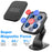 ML173 Adhesive Base 360 Degree Rotation Car Dashboard Mount Square Magnetic Phone Holder Bracket - 3