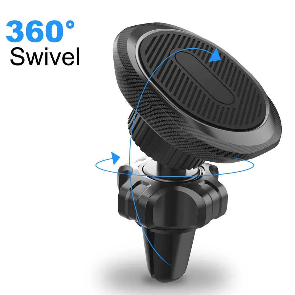 ML178 360 Degree Rotation Magnetic Phone Holder Anti Shake Car Air Vent Mount Bracket - 3