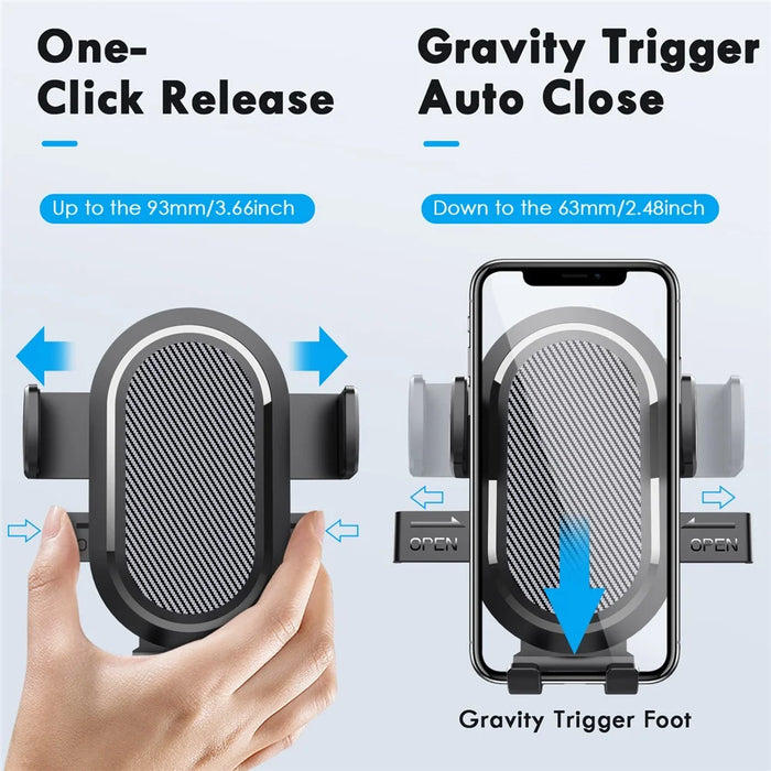 ML229 Suction Cup Mount Extendable Arm Adjustable Phone Holder for Car Dashboard / Windshield - 4