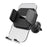ML244 For Car Air Vent 360 Degree Rotation Phone Holder Hook Design Transparent Cellphone Mount Stand - Grey - 1