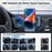 ML244 For Car Air Vent 360 Degree Rotation Phone Holder Hook Design Transparent Cellphone Mount Stand - Grey - 3