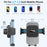 ML244 For Car Air Vent 360 Degree Rotation Phone Holder Hook Design Transparent Cellphone Mount Stand - Grey - 6