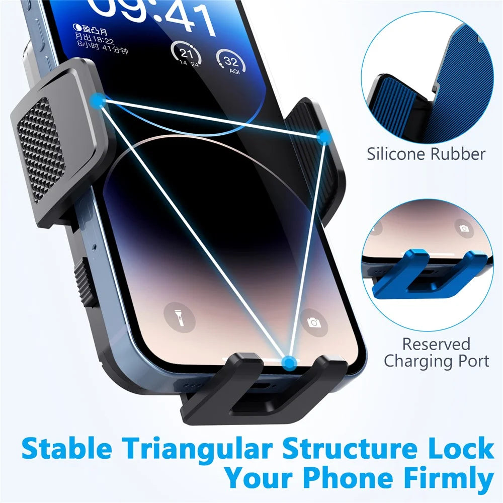 ML241 Car Phone Holder 360 Degree Rotation Adjustable Arm Suction Cup Mount Bracket - 6