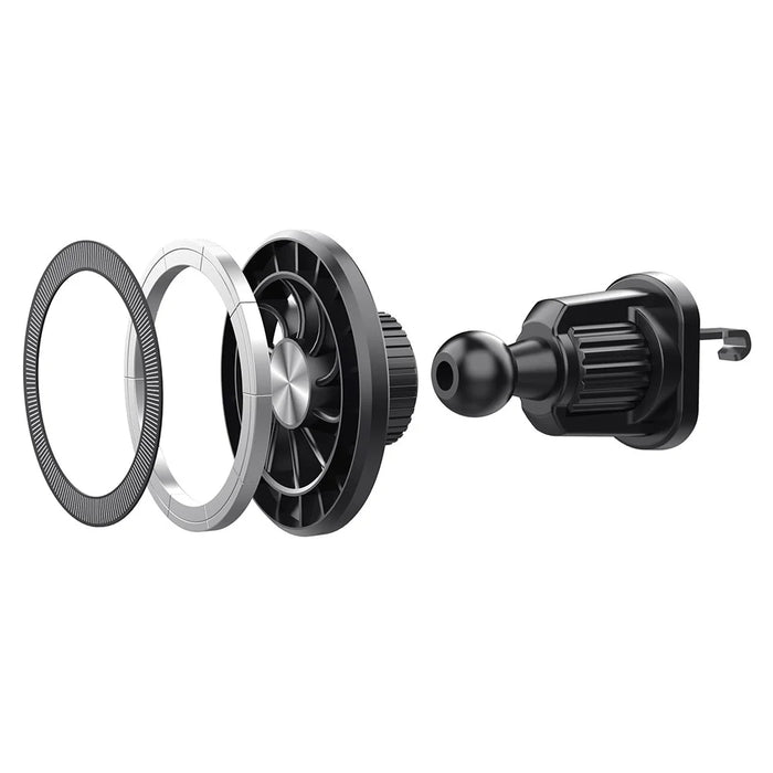 ML216 Magnetic Phone Holder 360 Degree Rotation Car Air Vent Mount Cellphone Bracket - 2