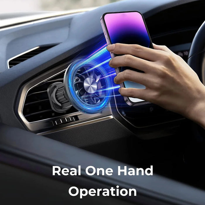 ML216 Magnetic Phone Holder 360 Degree Rotation Car Air Vent Mount Cellphone Bracket - 3
