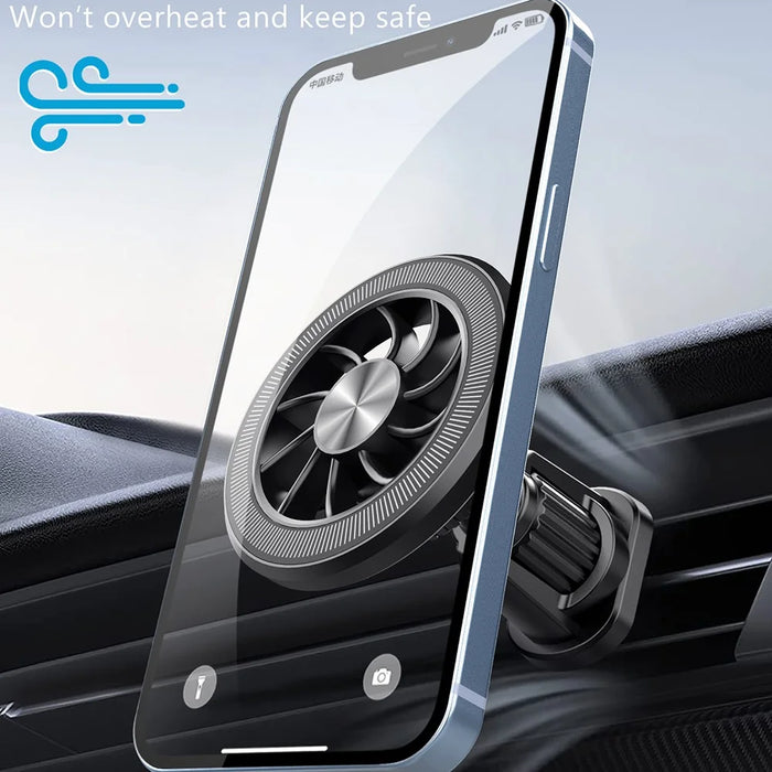 ML216 Magnetic Phone Holder 360 Degree Rotation Car Air Vent Mount Cellphone Bracket - 4