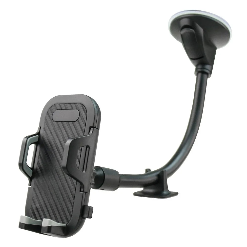 Universal Cell Phone Holder Windshield Dashboard Car Phone Mount Holder for iPhone / Samsung / OPPO / Huawei / Xiaomi - 1