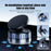X50 Car Dashboard Windscreen Suction Cup Phone Holder 360 Degree Rotation Magnetic Mount Stand - Black - 4