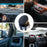 X50 Car Dashboard Windscreen Suction Cup Phone Holder 360 Degree Rotation Magnetic Mount Stand - Black - 7