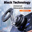 X64 Electric Vacuum Suction Car Phone Mount Foldable Magnetic Smartphones Bracket - Black - 2