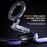 X63 Magnetic Car Phone Navigation Mount Vacuum Suction Cup Foldable Arm Aluminum Alloy Bracket - Grey - 6