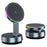 K3 Rotating Magnetic Car Phone Holder Wireless Charging Vacuum Sucker Desktop Stand with Colorful Light - 1
