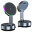 K3 Rotating Magnetic Car Phone Holder Wireless Charging Vacuum Sucker Desktop Stand with Colorful Light - 2