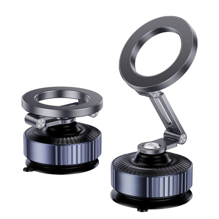 Z23 Foldable Vacuum Suction Magnetic Car Phone Mount for Dashboard 360 Degree Rotation Cellphone Bracket - 2