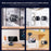 Z23 Foldable Vacuum Suction Magnetic Car Phone Mount for Dashboard 360 Degree Rotation Cellphone Bracket - 7