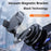 X63J Foldable Car Phone Mount Vacuum Suction Dashboard Phone Navigation Stand - 7