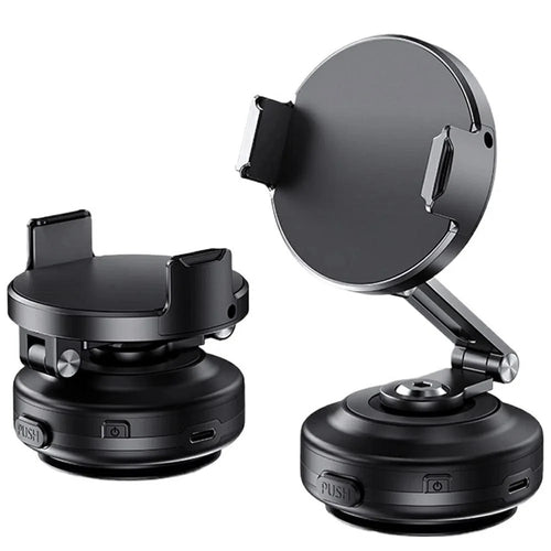 X64J Vacuum Suction Car Phone Mount Dashboard Foldable Cellphone Navigation Stand - 1