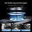 Z18 Aluminum Alloy Car Phone Mount 360 Degree Rotation Anti Shake Magnetic Cellphone Holder - 5