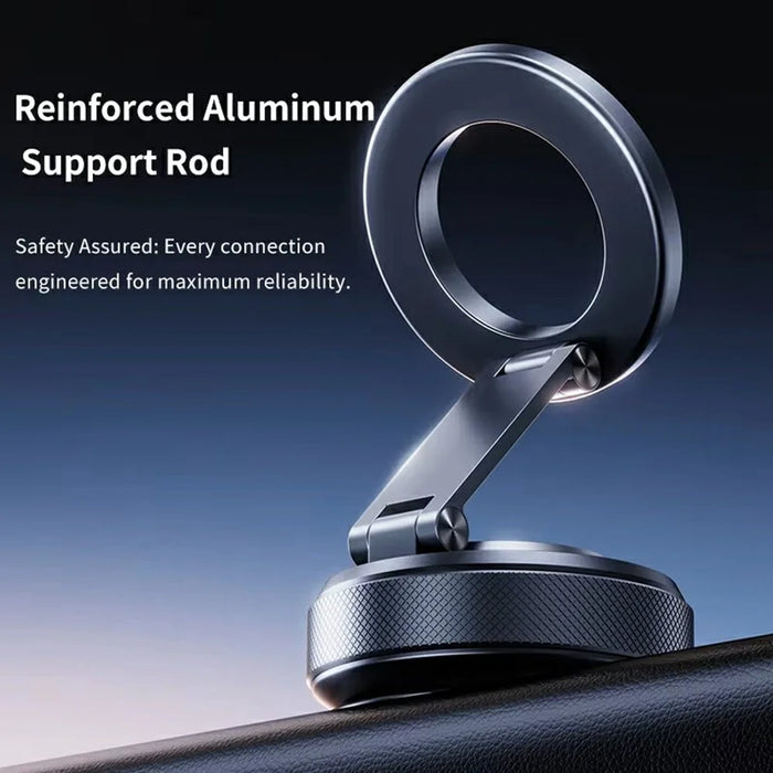 X69 Suction Cup Base 360 Degree Rotation Magnetic Car Phone Mount for Dashboard Windshield - 5