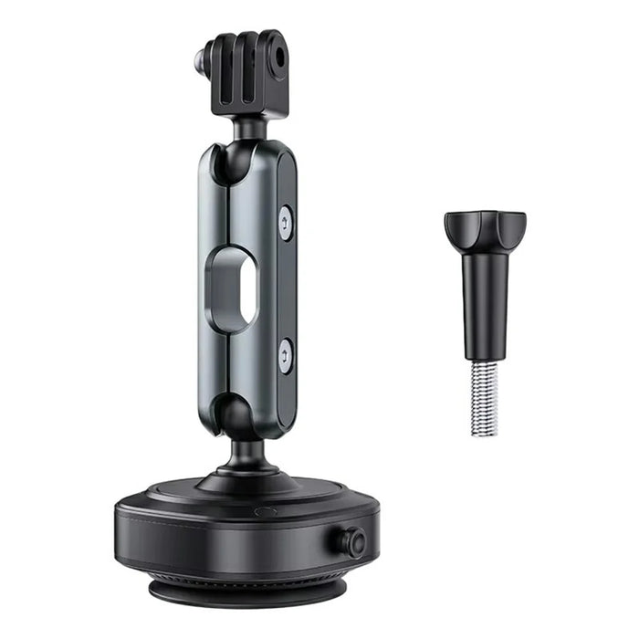 DJ-1 Electric Vacuum Suction Cup Car Camera Mount 360 Degree Adjustable Aluminum Alloy Action Camera Bracket - 3