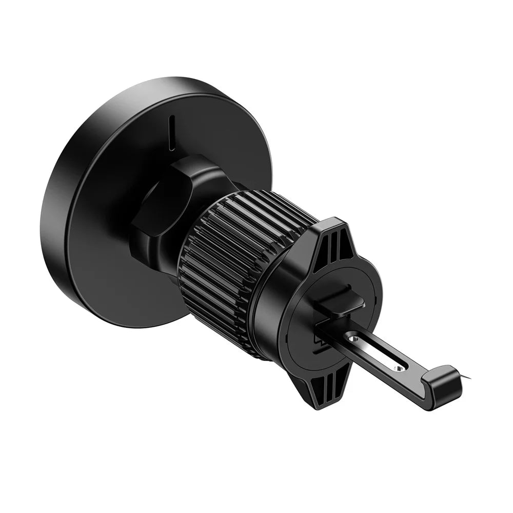 WIWU CH-325 Qi 2.0 Magnetic Car Wireless Charger 15W Fast Charging Air Vent Mount Bracket - 2