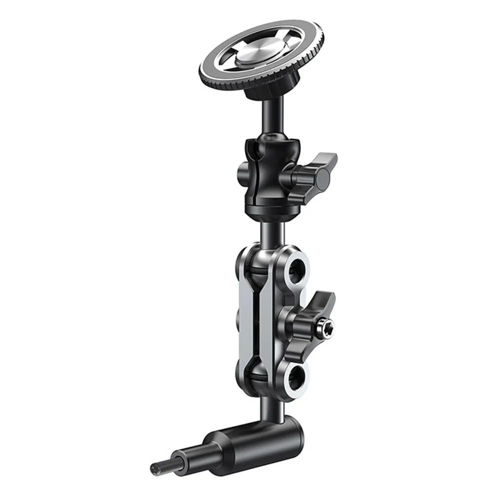 A036 Magnetic Phone Holder for Land Cruiser / Tank 300 / 500 / Prado A-Pillar Aluminum Alloy Vehicle Phone Bracket - 1