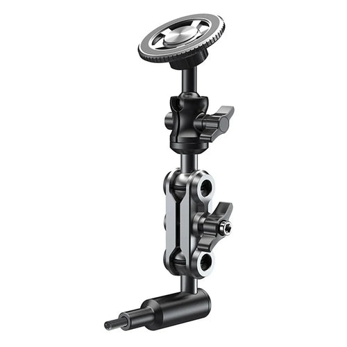 A036 Magnetic Phone Holder for Land Cruiser / Tank 300 / 500 / Prado A-Pillar Aluminum Alloy Vehicle Phone Bracket - 1