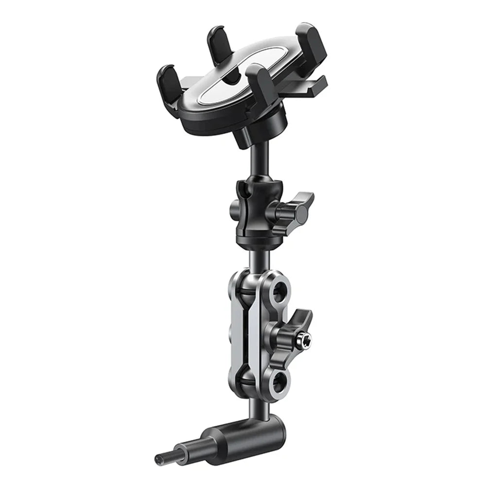 A035 For Land Cruiser / Prado / Tank 300 / 500 A-Pillar Car Phone Mount Aluminum Alloy Holder - 1