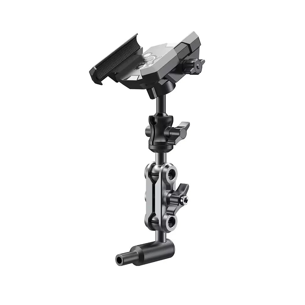 A037 Car Phone Mount for Land Cruiser / Prado / Tank 300 / 500 A-Pillar Adjustable Aluminum Alloy Cellphone Holder - 1