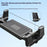 A006 360 Degree Rotatable Tablet Phone Mount Treadmill Spin Bike Vehicle Handle Installation Bracket - 7