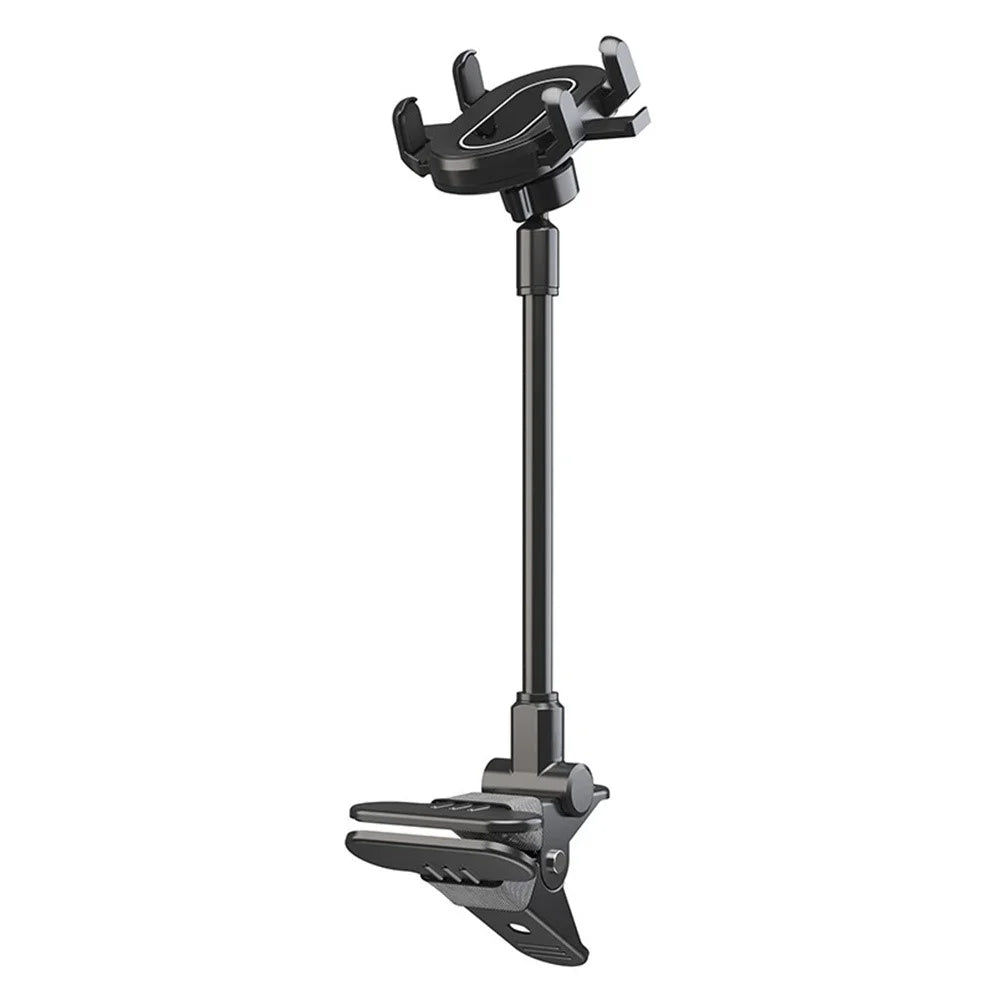 X040 Universal Phone Holder Clamp Mount Bracket for Electric Guitar Bass Ukulele Live Teaching Video Recording - 1