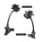 X040 Universal Phone Holder Clamp Mount Bracket for Electric Guitar Bass Ukulele Live Teaching Video Recording - 4