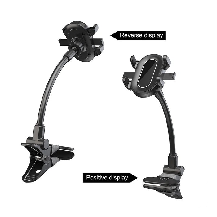 X040 Universal Phone Holder Clamp Mount Bracket for Electric Guitar Bass Ukulele Live Teaching Video Recording - 4