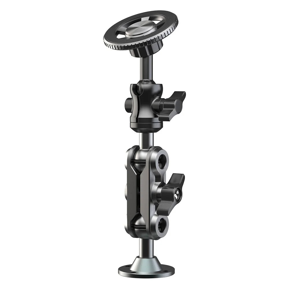 X038 Car Truck Boat Dashboard Heavy Duty Metal Magnetic Phone Holder 360 Degree Adjustable Bracket - 1