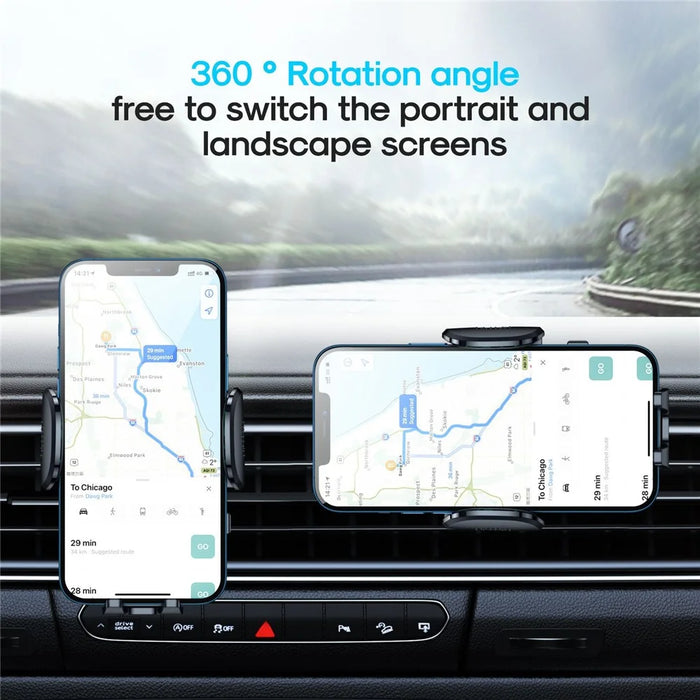 JOYROOM JR-ZS259 Air Vent Hook Car Mount 360 Degree Bracket Holder for 4.7-6.9inch Mobile Phone - 3