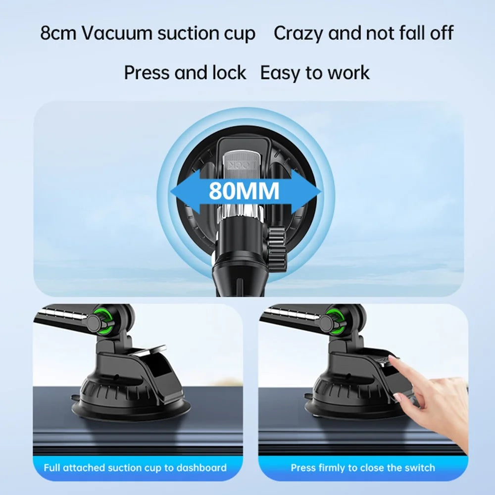 XP039PAD Suction Cup Car Mount Holder Adjustable Truck Bus Vehicle Phone Tablet Stand - 3