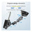 XP037 Car Windshield Dashboard Phone Mount Suction Cup Off-Road Navigation Adjustable Cellphone Holder - 7