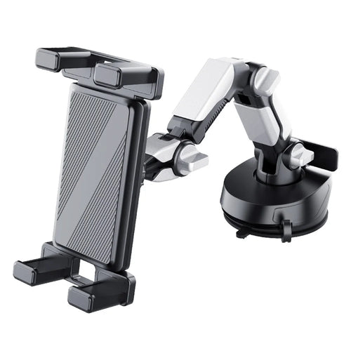 X257 Universal Tablet Phone Car Truck Mount Stand Adjustable Arm Suction Cup Holder - 1