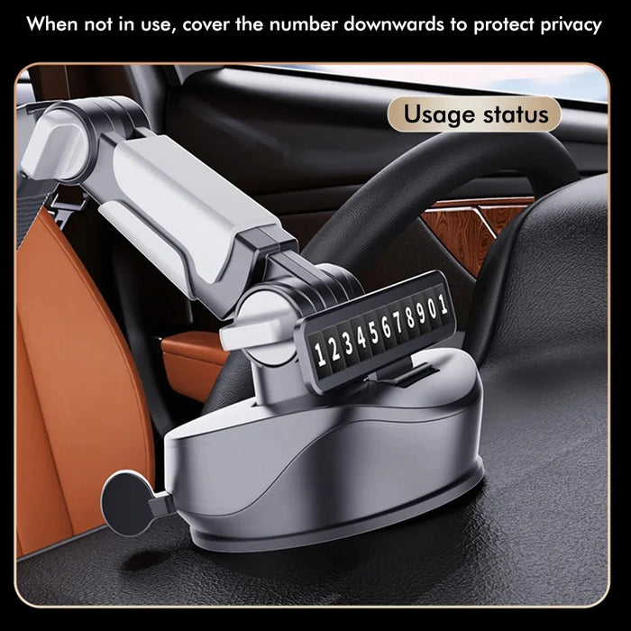 X257 Universal Tablet Phone Car Truck Mount Stand Adjustable Arm Suction Cup Holder - 7