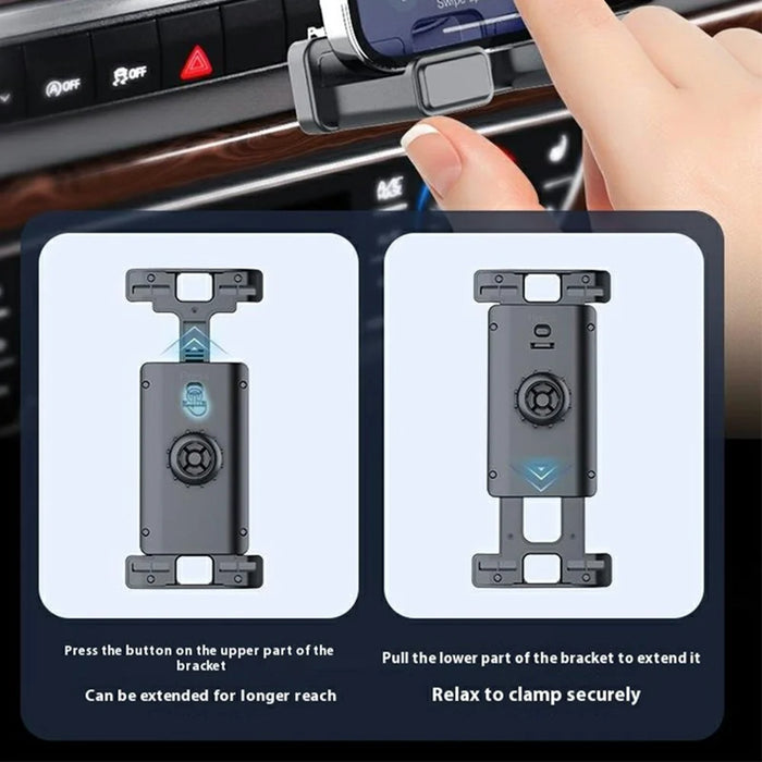 C259 Car Air Vent Mount 360 Degree Rotation 7-12.9 Inch Phone Tablet Holder - 2