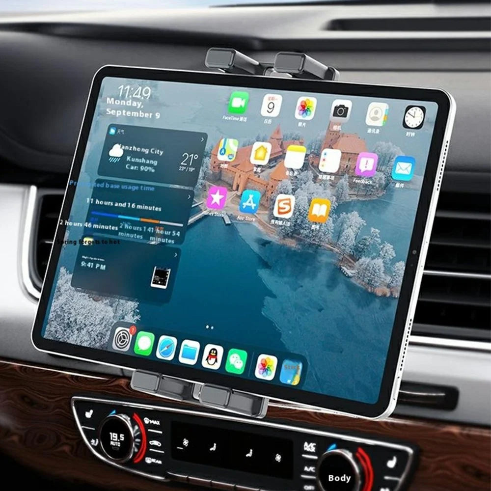 C259 Car Air Vent Mount 360 Degree Rotation 7-12.9 Inch Phone Tablet Holder - 3