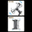 C259 Car Air Vent Mount 360 Degree Rotation 7-12.9 Inch Phone Tablet Holder - 5
