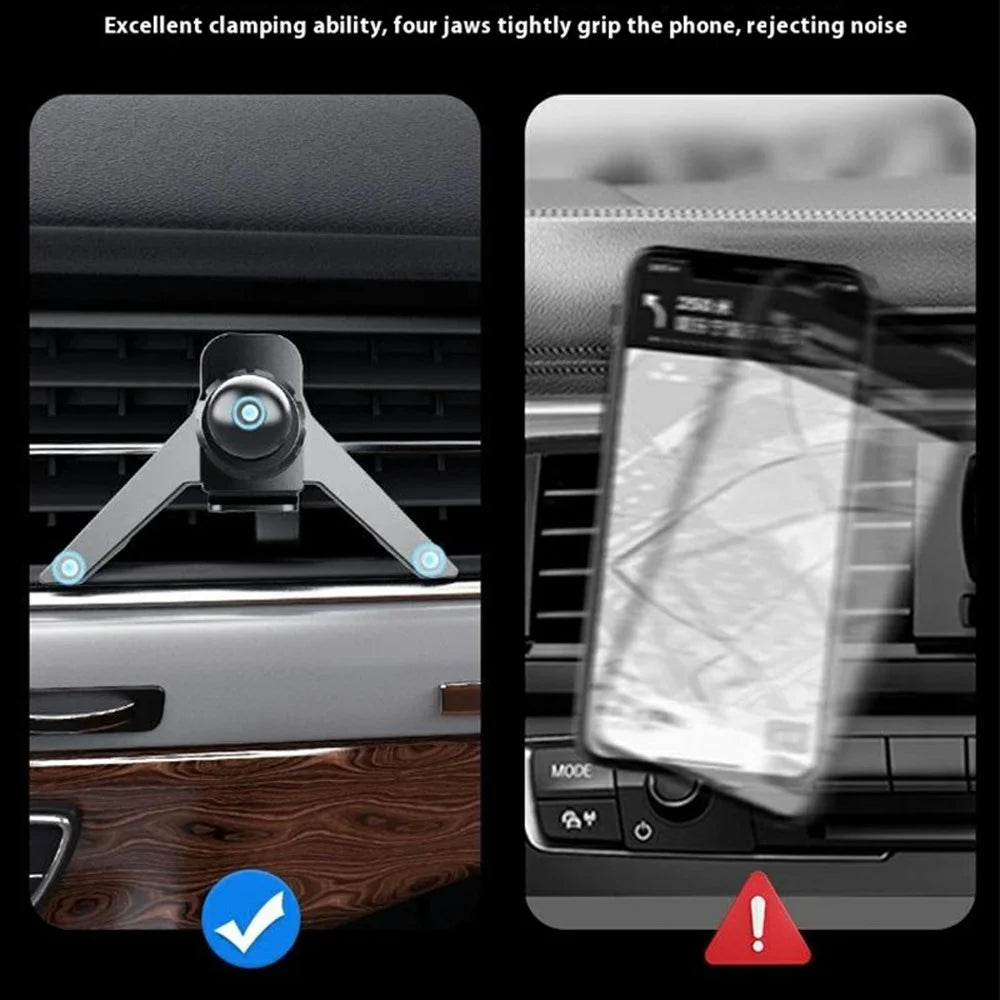 C259 Car Air Vent Mount 360 Degree Rotation 7-12.9 Inch Phone Tablet Holder - 6