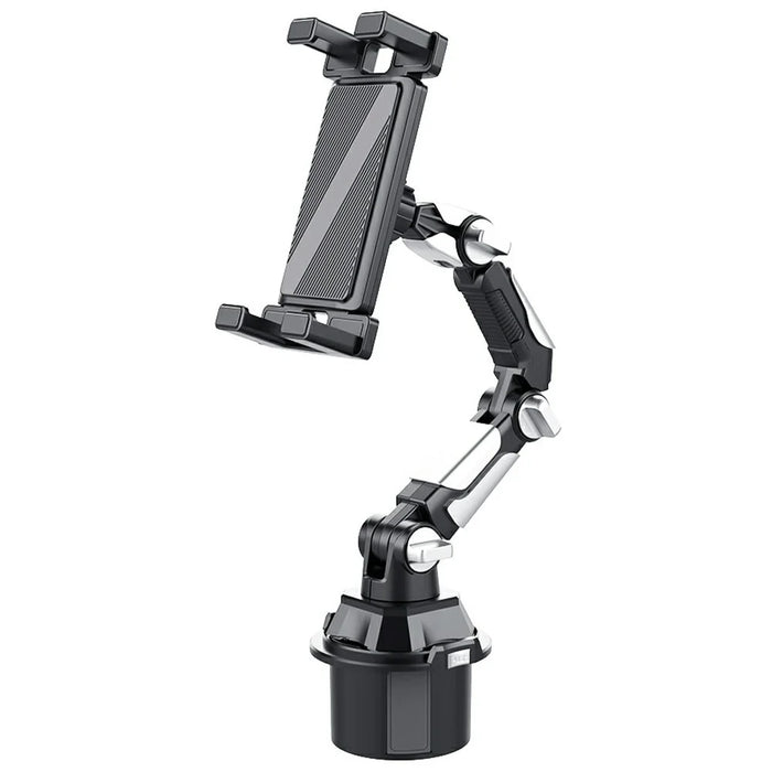 S258 Universal Car Cup Holder Phone Tablet Mount Adjustable Arm 360 Degree Rotation Stand - 1