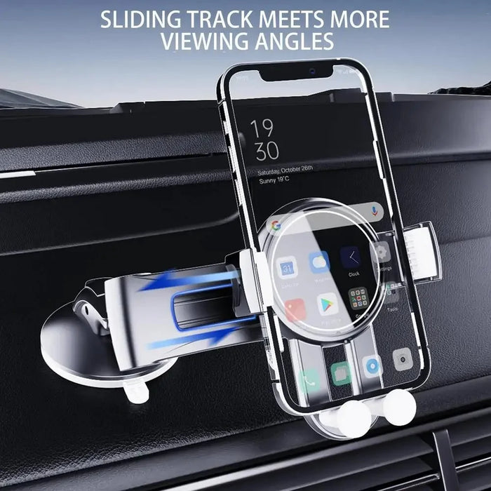X253 Multifunctional 360 Degree Rotating Car Phone Mount Dashboard Suction Cup Holder - 3