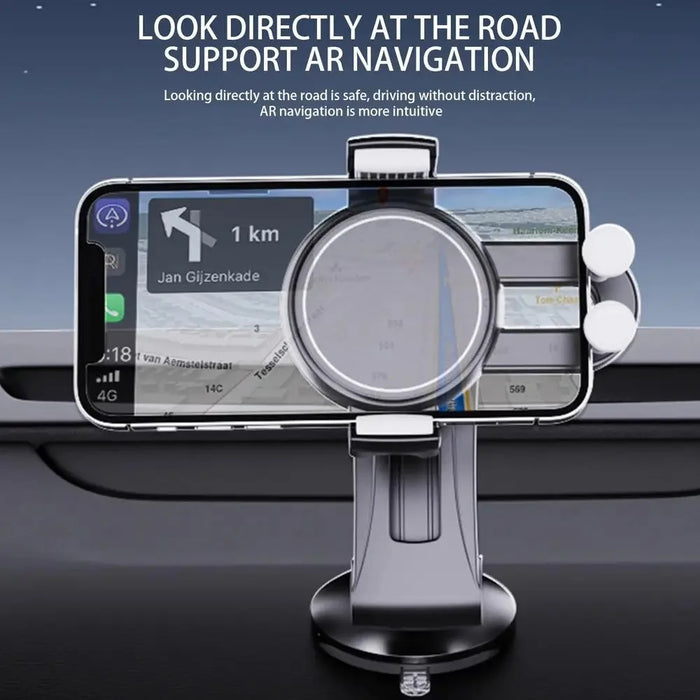 X253 Multifunctional 360 Degree Rotating Car Phone Mount Dashboard Suction Cup Holder - 4